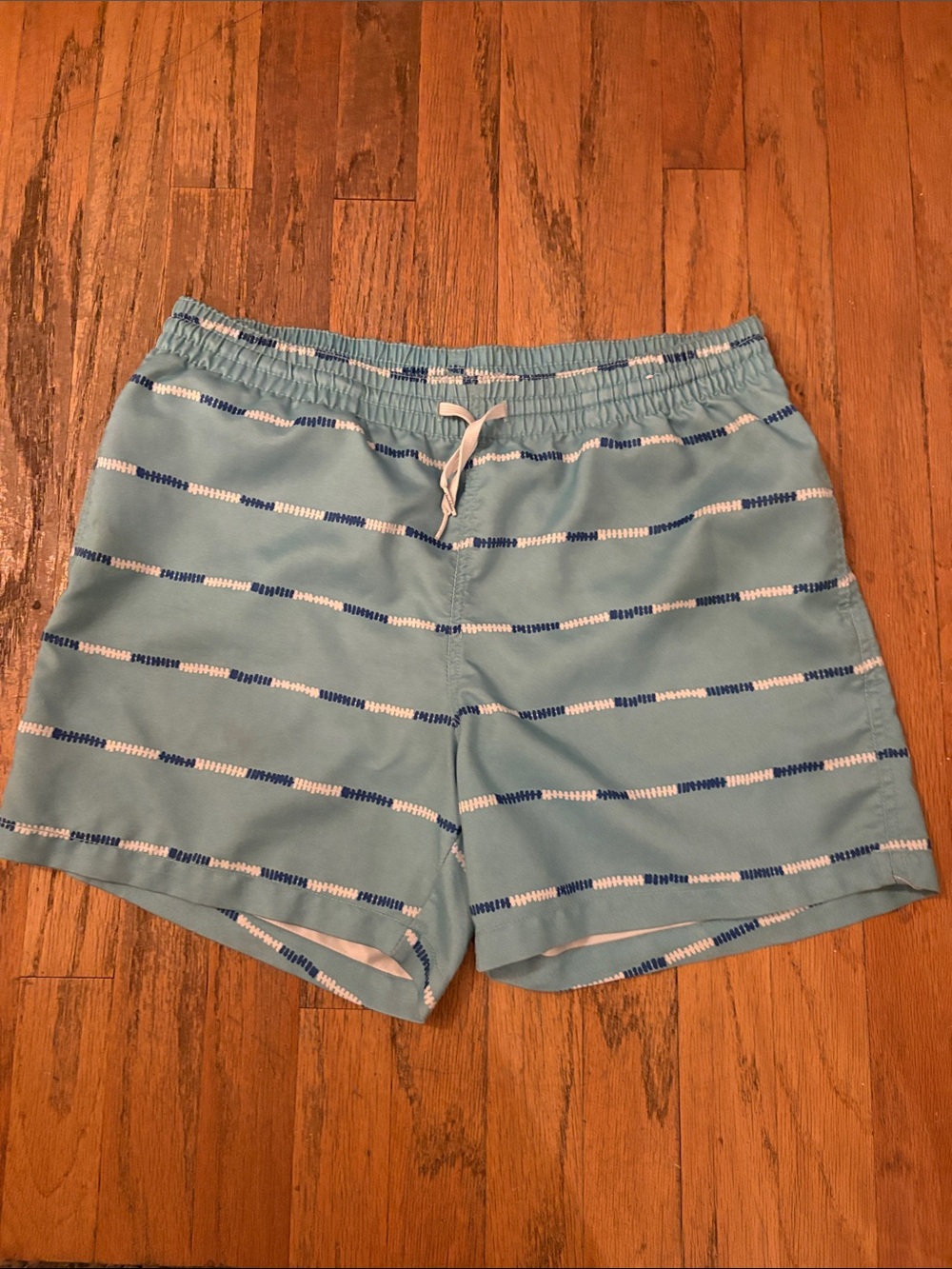 chubbies Light Blue Striped Men’s Swim Trunks